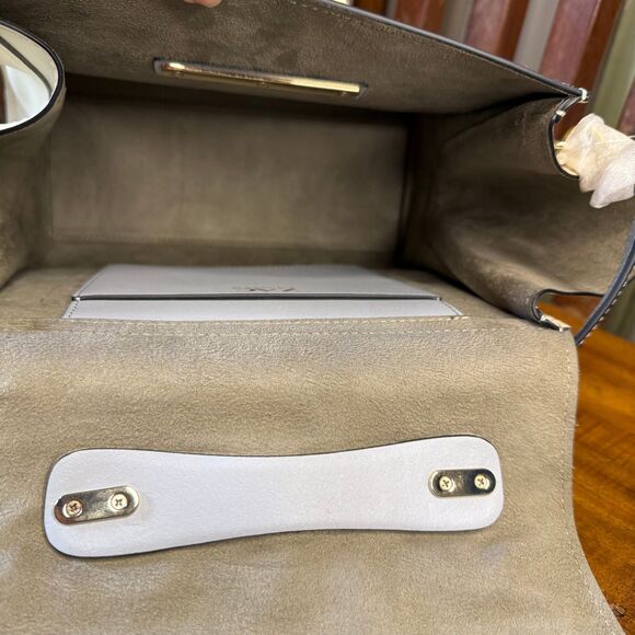 ZAC Zac Posen Eartha Colorblock Leather Top Handle Crossbody Bag NWT - Picture 7 of 11